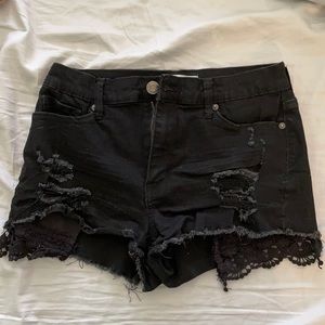 Juniors Mudd denim shorts